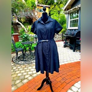 Chic Cotton Shirt Dress